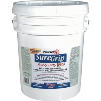 Image for Zinsser Suregrip 5 G Clear Heavy-Duty Mold & Mildew-Proof Commercial Adhesive from HD Supply