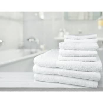 Image for Oxford Gold 27" X 50" 14 Lbs. White Bath Towel With Dobby Border Case Of 48 from HD Supply
