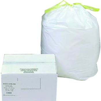 Image for 13 Gal. Drawstring Trash Bags Package Of 50 from HD Supply
