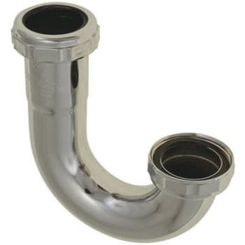 Image for Premier J Bend For Sink Trap 17-Gauge Chrome Brass 1-1/2 In. from HD Supply