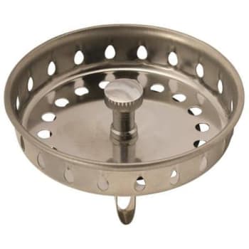 Image for Basket Drain Strainer (Stainless Steel) (5-Pack) from HD Supply