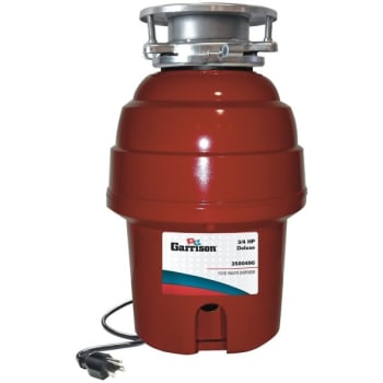 Garrison 3/4 Hp Deluxe Continuous Feed Garbage Disposal