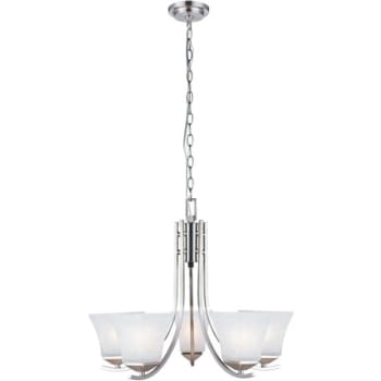Image for Design House Torino 5-Light Satin Nickel Chandelier from HD Supply