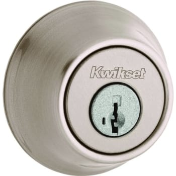 Image for Kwikset 660 Satin Nickel Key Control Single Cylinder Deadbolt from HD Supply