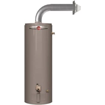 Rheem 50 Gal. Professional Classic Tall 36,000 BTU Direct Vent Residential Natural Gas Water Heater Side Tp Relief Valve