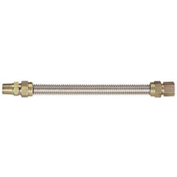 Image for Watts 3/4 Fip X 3/4 Mip X 48" Gas Connector Stainless Steel from HD Supply
