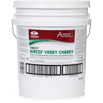 Image for Aireze 5 G Verry Cherry Liquid Dumpster And Garbage Deodorizer (5-Case) from HD Supply
