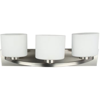 Image for 3 Light Brushed Nickel Bath Vanity Light from HD Supply