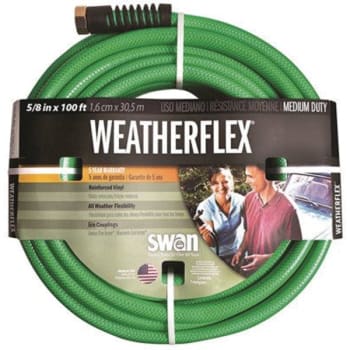 Image for Swan Weatherflex 5/8 In. X 100 Ft. Medium Duty Garden Hose from HD Supply