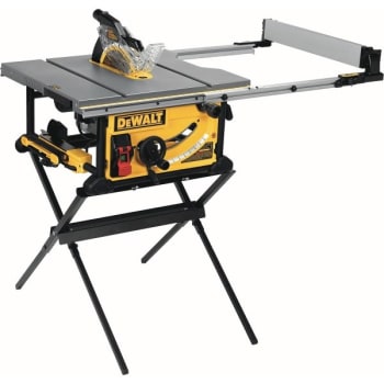 Image for Dewalt 15 Amp Corded 10 In Jobsite Table Saw With Scissor Stand from HD Supply