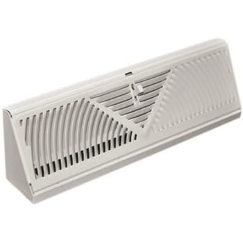 Image for Truaire 15 In. White Baseboard Supply Diffuser from HD Supply
