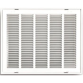 Image for Truaire 25 In. X 20 In. White Stamped Hinged Return Air Filter Grille from HD Supply