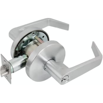 Image for Us Lock 2050 Series Gr2 2 3/4 In. Us26d Backset Entrance Door Lever Sc1 from HD Supply