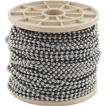 Image for Kingchain 10 X 196 Ft. Chrome Plated Reeled Bead Ball Chain from HD Supply