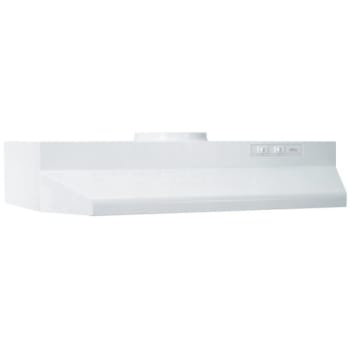 Image for Broan-Nutone 42000 Series 30" 230 Max Blower Cfm Under-Cabinet Range Hood, White from HD Supply
