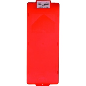 Image for Brooks Equipment Mark Ii Series Fire Extinguisher Cabinet Cover, Red, Large from HD Supply