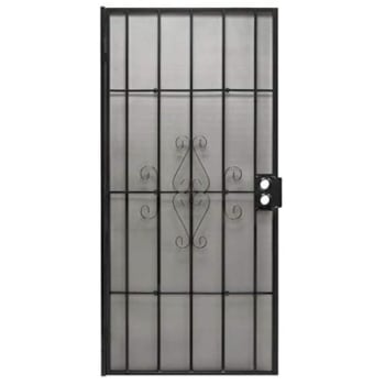Image for Precision Products Steel Security Door Black 36 Inch X 80 Inch from HD Supply