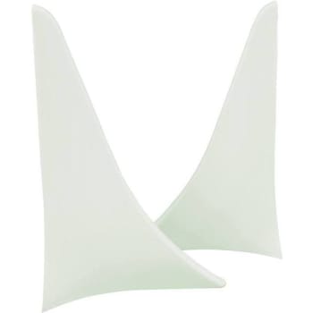 Splash-Ender White 11 In X 7 In X 3 In Pair