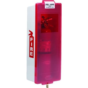 Image for Brooks Equipment Mark Ii Junior Series White Fire Extinguisher Cabinet, Small from HD Supply