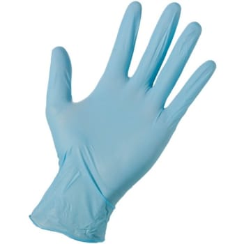 Image for Extra-Large Blue Nitrile Gloves 2.5 Mil Package Of 100 from HD Supply