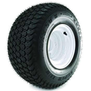 Image for Kenda K500 Super Turf 18x850-8 Tire Mounted On 8x7, 4 Hole White Wheel 4/4 from HD Supply
