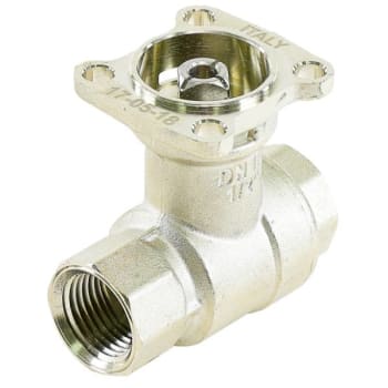 Image for Belimo Valve Ball 1/2" Npt 3.0 Cv 2 Way Equal Percentage Flow Nickel Plated from HD Supply