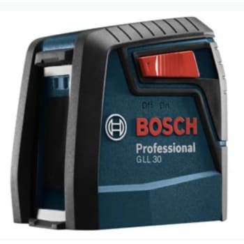 Image for Bosch Gll 30 Self-Leveling Cross-Line Laser With Clamping Mount from HD Supply