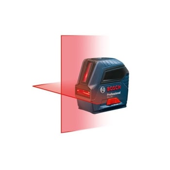 Image for Bosch Gll 55 Self-Leveling Cross Line Laser With Magnetic Bracket from HD Supply