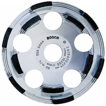Image for Bosch 5" Diamond Cup Wheel - General Purpose from HD Supply