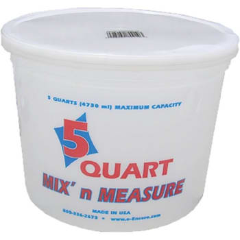 Image for Encore 81166 5Qt Mix N Measure Container Plus Ratios, Package Of 50 from HD Supply