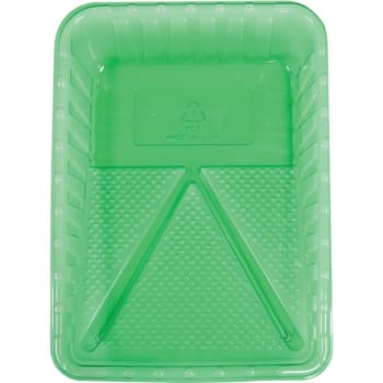 Merit Pro 00182 Green Plastic Tray, Package Of 24