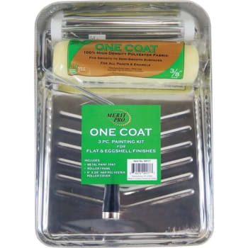 Image for Merit Pro Three-Piece One Coat Paint Kit, Package Of 12 Kits from HD Supply