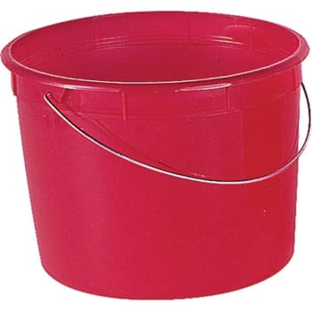 Image for Encore 5 Qt Red Springform Pail, Steel Ring And Steel Handle, Package Of 24 from HD Supply