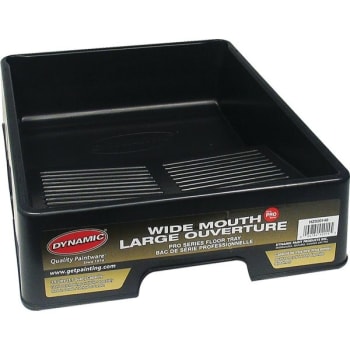 Image for Dynamic HZ020140 3.5L 3.7Qt Wide Mouth Pro Series Floor Tray, Package Of 8 from HD Supply