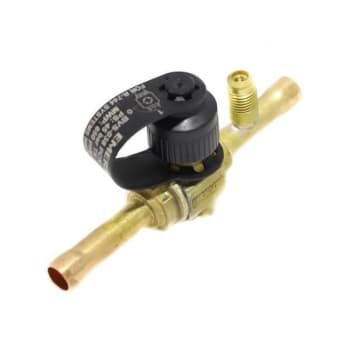 Image for Emerson 3/8" Odf Sweat Manual Shut Off Refrigeration Ball Valve Access Valve from HD Supply