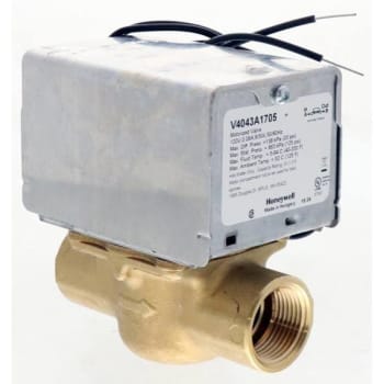 Honeywell Valve 120vac 3/4" Npt Spring Return To Close 3.5cv 20 Psi