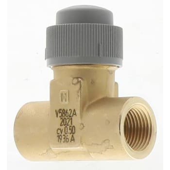 Honeywell Valve Globe 1/2" Npt 2 Way Cartridge Globe Valve Hot And Chill Water