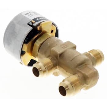 Image for Honeywell 1/2"o.d. 3/8" Nominal 3 Way High Pressure Water Valve 1.6cv 2-5psi from HD Supply