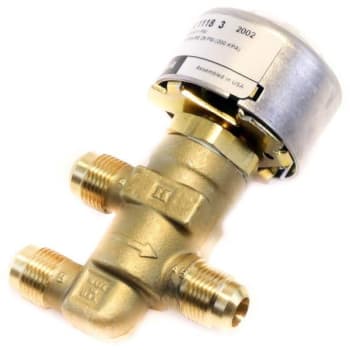Image for Honeywell 1/2"o.d. 3/8" Nominal 3 Way High Pressure Water Valve 1.6cv 8-11psi from HD Supply