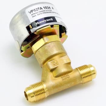 Image for Honeywell 1/2" O.d. 3/8" Nominal Pneumatic Valve 2 Way Straight 1.6cv 3-10psi from HD Supply