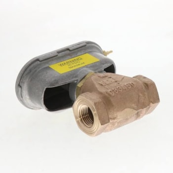 Johnson Controls 2 Way 1/2" Npt 1.8 Cv Cast Bronze Body 3-6 Psi Spring Ret