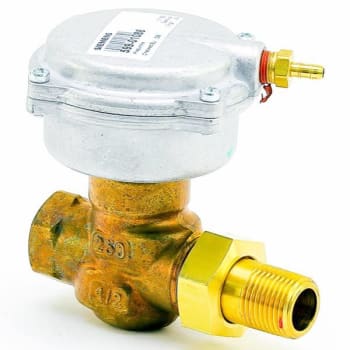 Image for Siemens 2 Way 1/2"Npt X Union Male 2.5 Cv Brass Body 3-8 PSI Spring Range from HD Supply