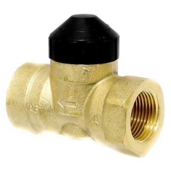 Image for Siemens Valve Zone 2 Way 3/4" Npt 24vac 4.1 Cv Linear Flow Brass Body from HD Supply