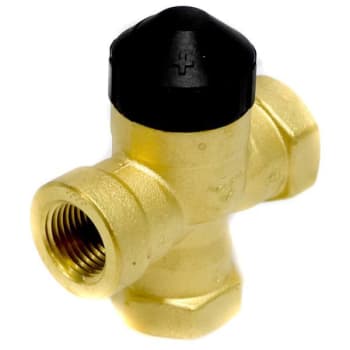 Image for Siemens Valve Zone Valve Assembly 3 Way 1/2" Npt 120vac 2.5 Cv Linear Flow Brass from HD Supply