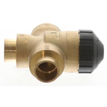 Image for Siemens Valve Assembly 3 Way 1/2" Sweat 120vac 1.0 Cv Linear Flow Brass Body from HD Supply