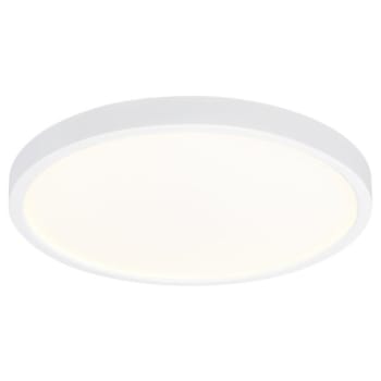 Image for Sea Gull Lighting Traverse Lotus 12 " Round White Integrated Led Flush Mount from HD Supply