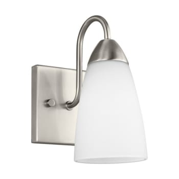 Image for Generation Lighting Seville 1-Light Brushed Nickel Sconce With Led Bulb from HD Supply