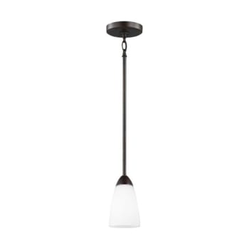 Image for Sea Gull Lighting Seville 1-light Bronze Mini-pendant With Led Bulb from HD Supply