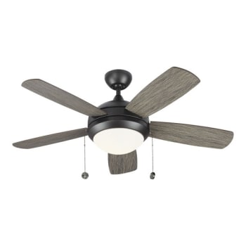Image for Monte Carlo Discus Classic 44" Int Led Indoor Aged Pewter Ceiling Fan Light Kit from HD Supply