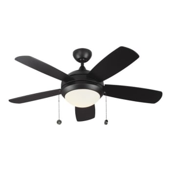 Image for Generation Lighting Discus Classic 44" Int Led Indoor Matte Black Ceiling Fan 3000k from HD Supply